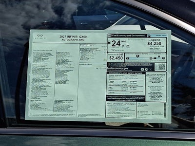 2027 INFINITI QX60 Autograph AWD