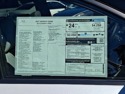 2027 INFINITI QX60 Autograph AWD