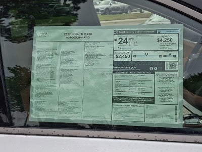 2027 INFINITI QX60 Autograph AWD