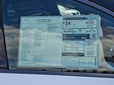2027 INFINITI QX60 Autograph AWD