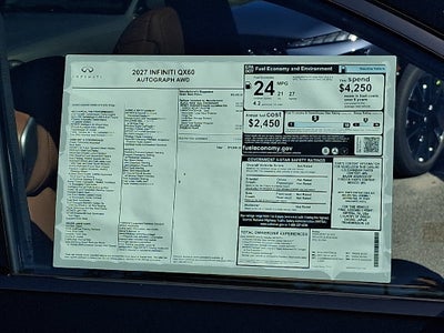 2027 INFINITI QX60 Autograph AWD