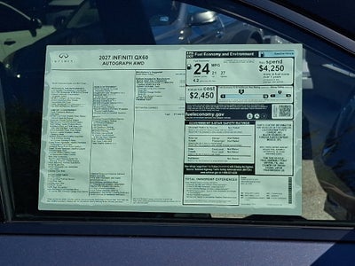2027 INFINITI QX60 Autograph AWD