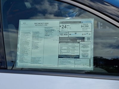 2027 INFINITI QX60 Autograph AWD