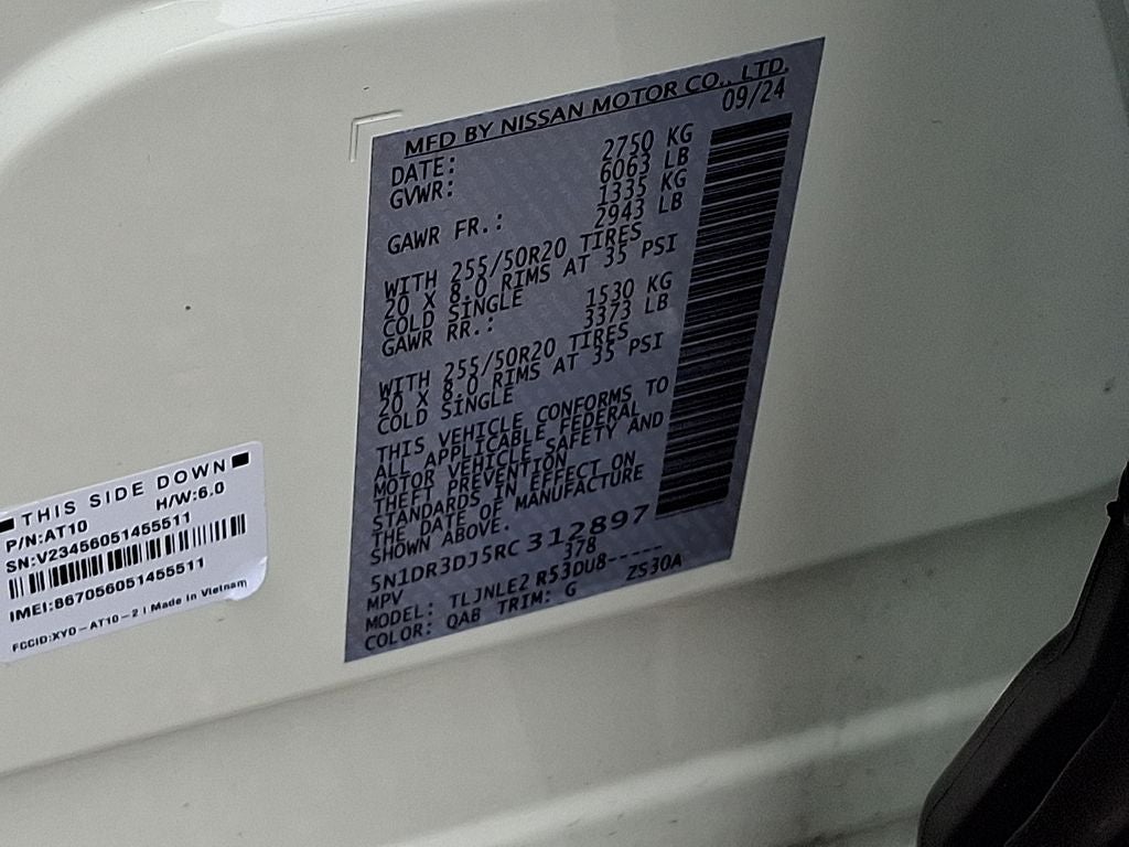 2024 Nissan Pathfinder Platinum