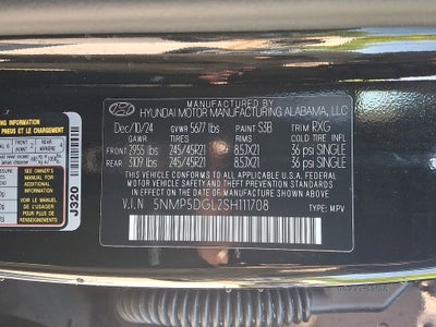 2025 Hyundai Santa Fe Calligraphy