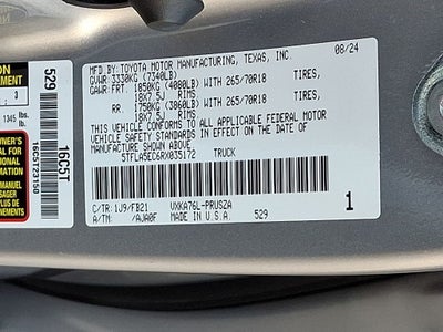 2024 Toyota Tundra SR5