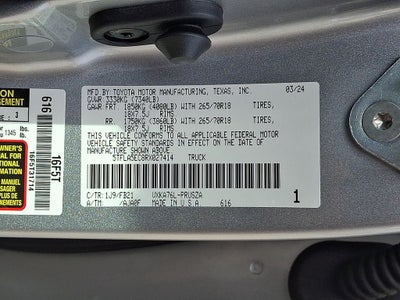 2024 Toyota Tundra SR5