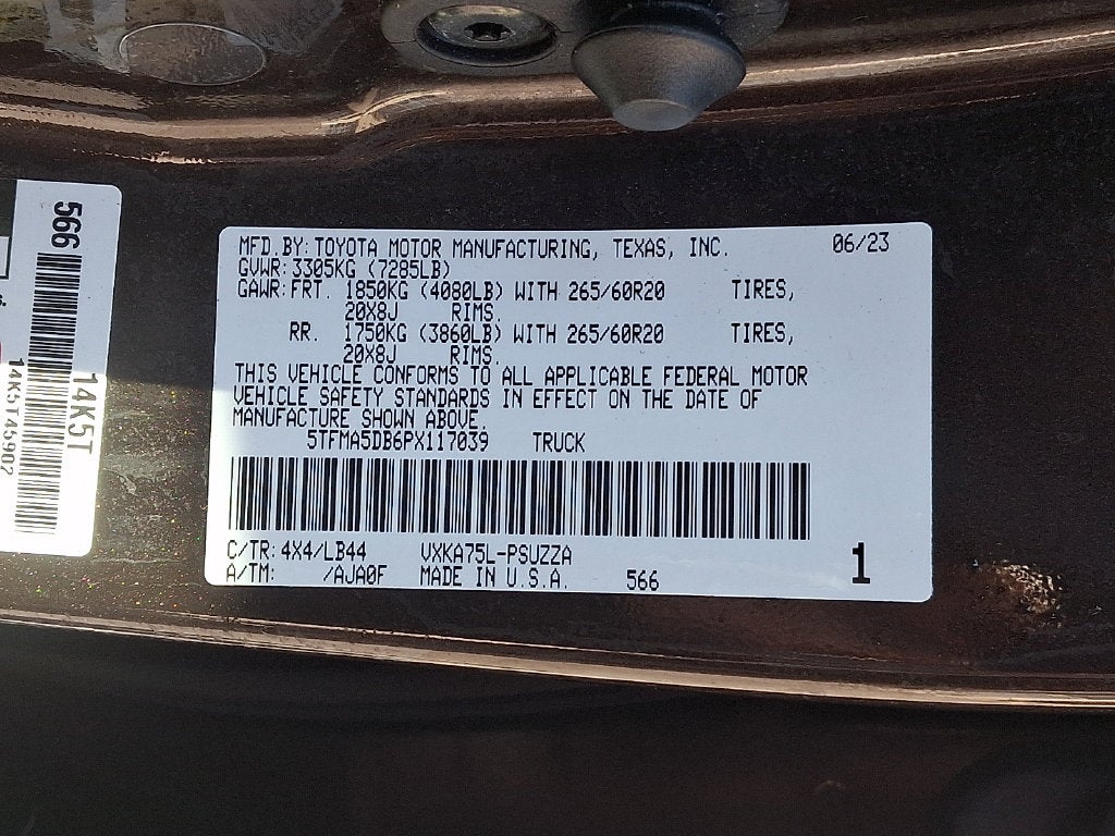 2023 Toyota Tundra 1794