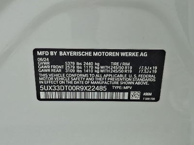 2024 BMW X4 xDrive30i