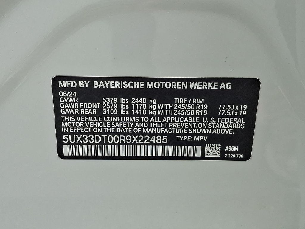 2024 BMW X4 xDrive30i
