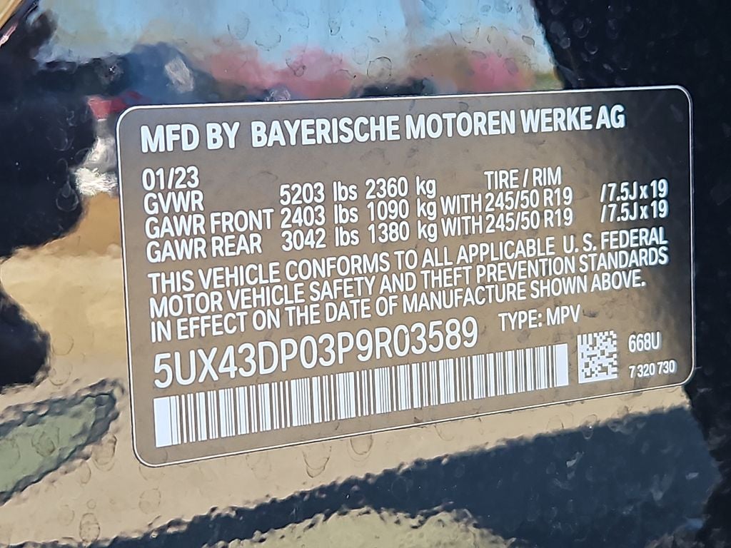 2023 BMW X3 sDrive30i