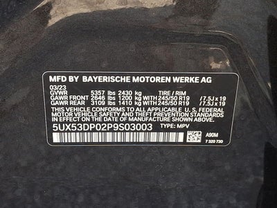 2023 BMW X3 xDrive30i
