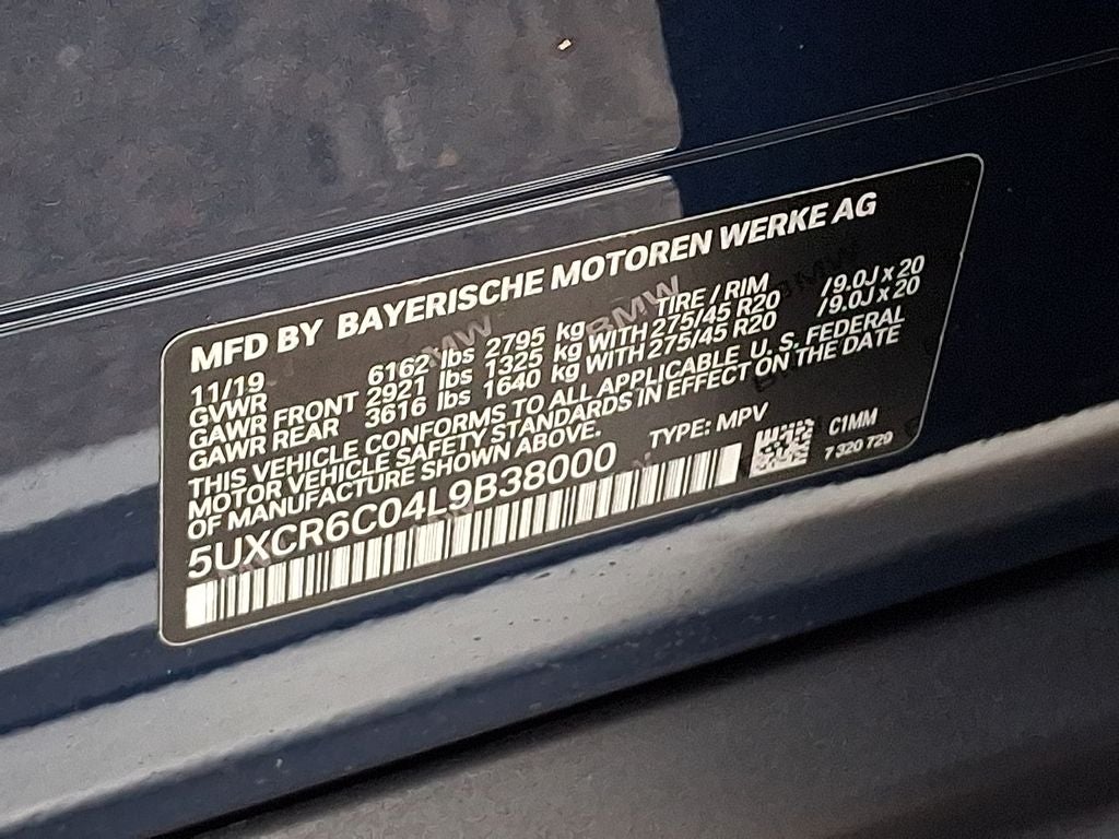 2020 BMW X5 xDrive40i