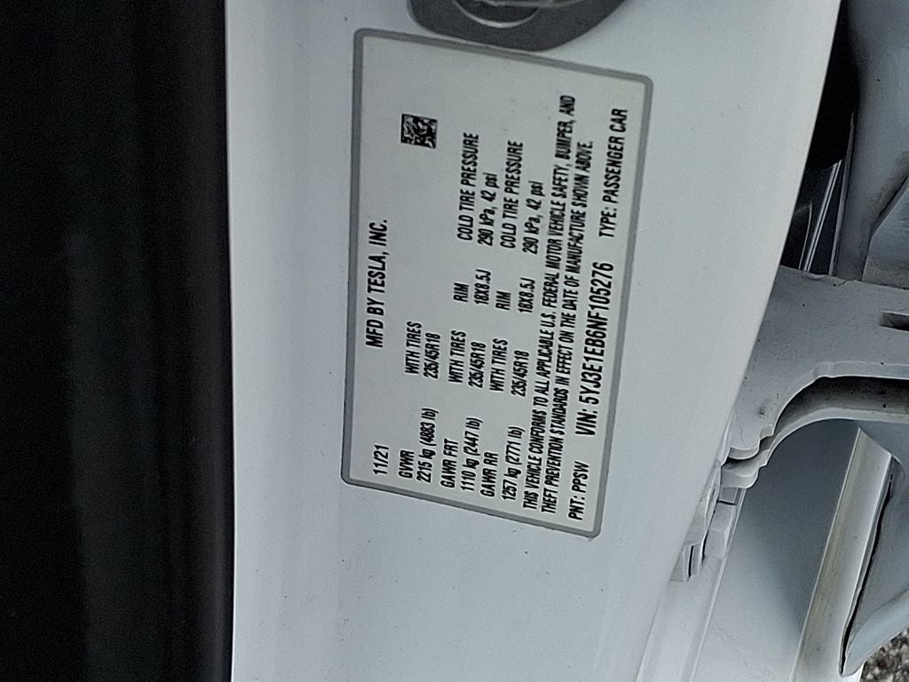 2022 Tesla Model 3 Long Range