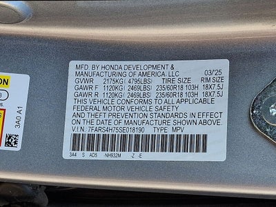 2025 Honda CR-V EX-L