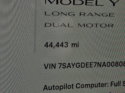 2022 Tesla Model Y Long Range