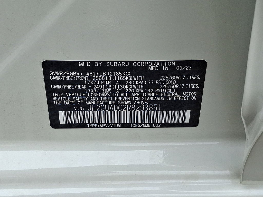 2024 Subaru Crosstrek Premium