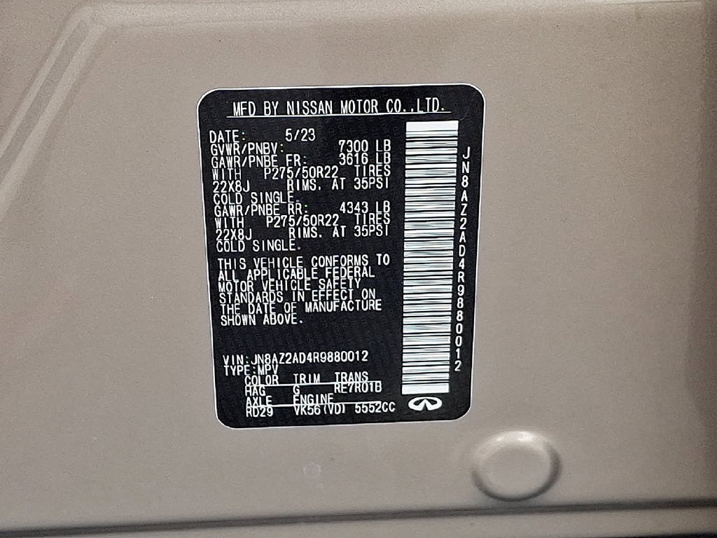 2024 INFINITI QX80 Premium Select