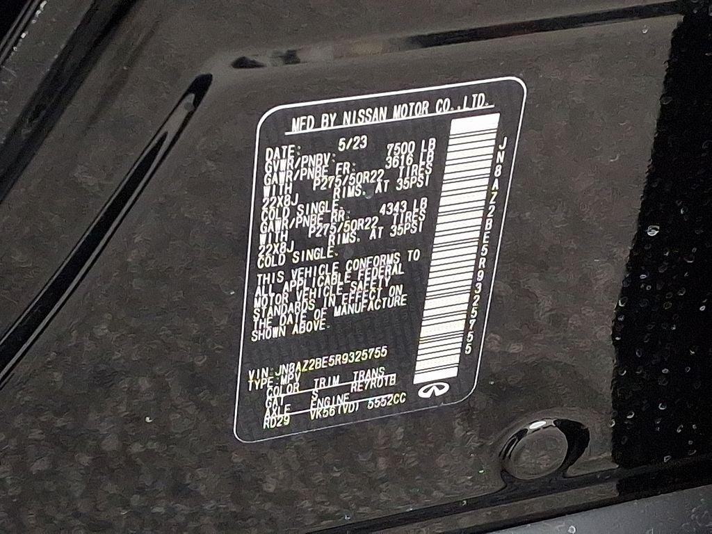 2024 INFINITI QX80 SENSORY 4WD