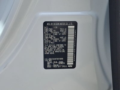 2026 INFINITI QX80 PURE