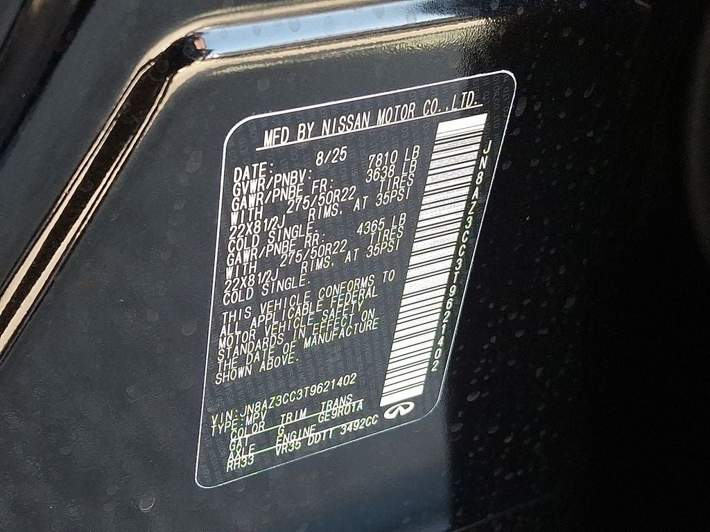 2026 INFINITI QX80 AUTOGRAPH