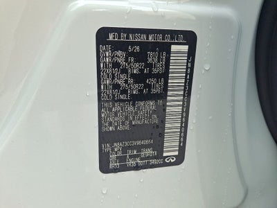 2027 INFINITI QX80 Autograph 4WD