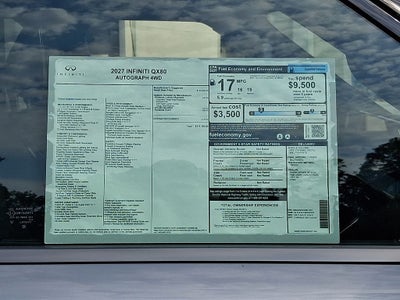 2027 INFINITI QX80 Autograph 4WD