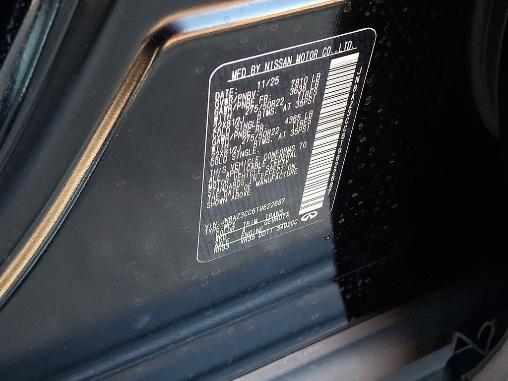 2026 INFINITI QX80 AUTOGRAPH