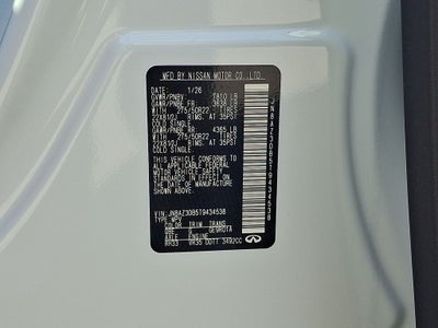 2026 INFINITI QX80 SPORT