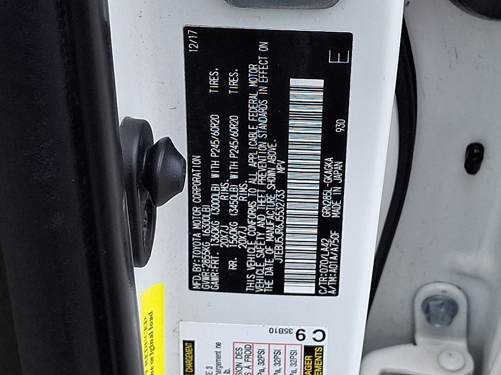 2018 Toyota 4Runner Base