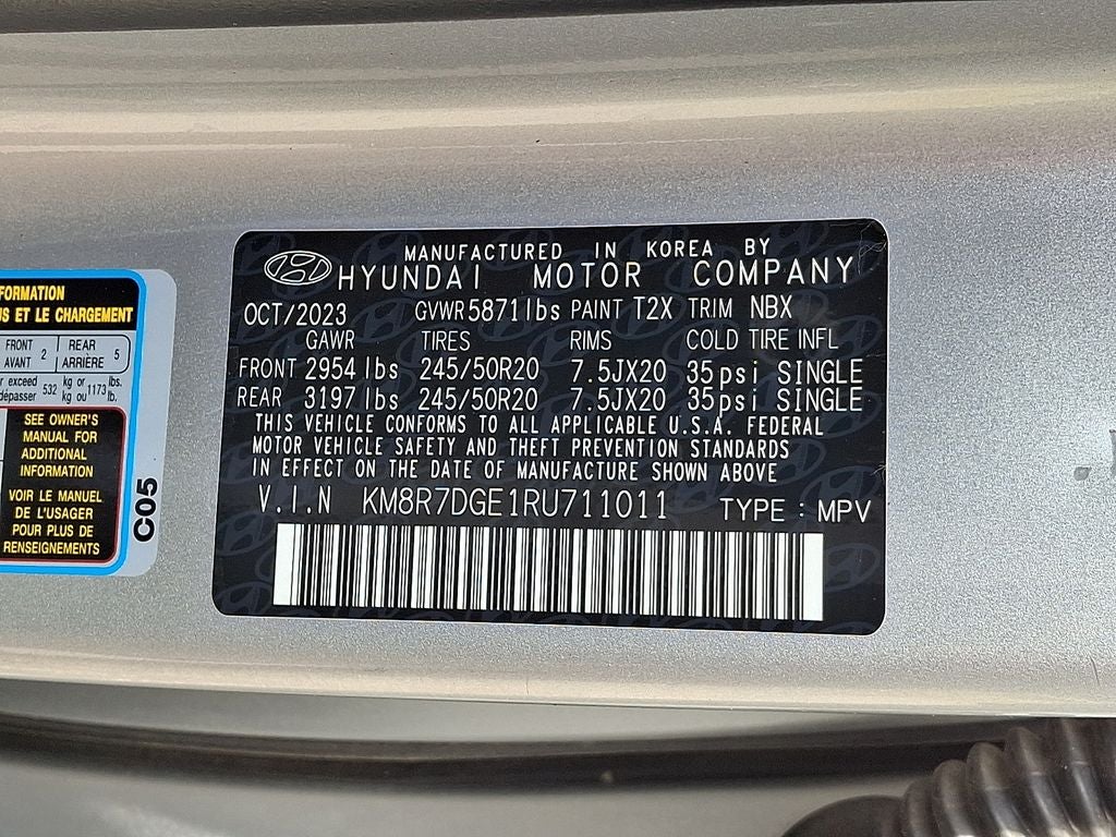 2024 Hyundai Palisade Calligraphy