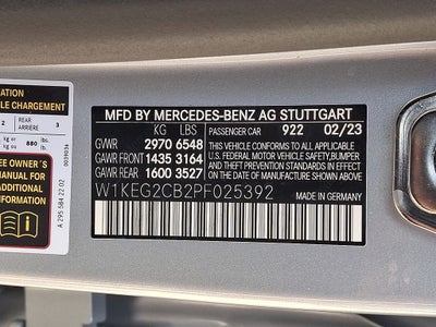 2023 Mercedes-Benz EQE 500 Sedan 4MATIC®