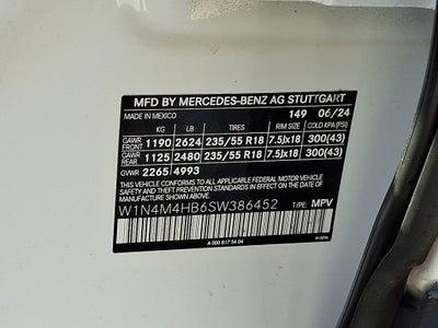 2025 Mercedes-Benz GLB GLB 250 4MATIC®