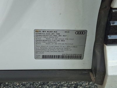 2024 Audi Q8 e-tron Premium Plus quattro