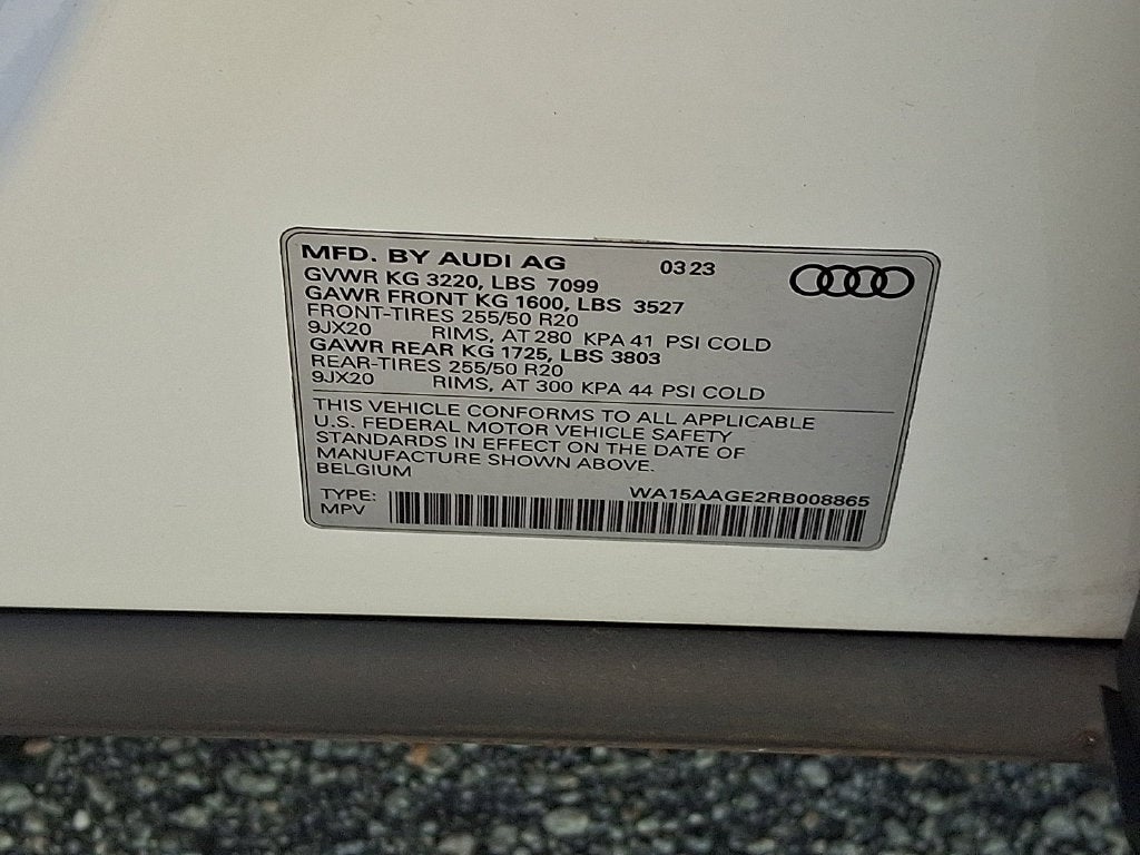 2024 Audi Q8 e-tron Premium Plus quattro