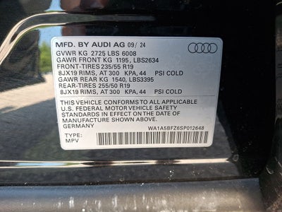 2025 Audi Q4 e-tron Premium