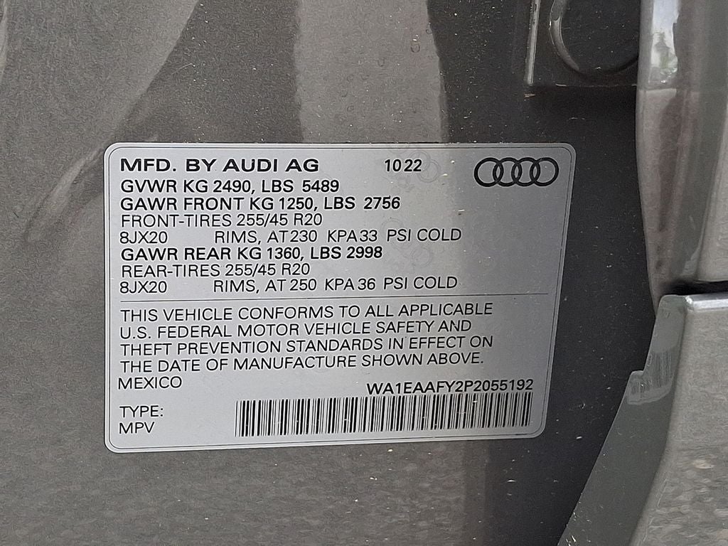 2023 Audi Q5 45 S line Premium quattro