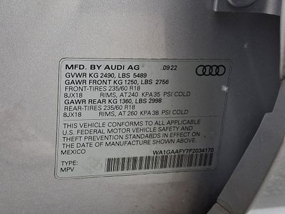2023 Audi Q5 45 S line Premium quattro