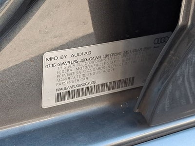 2016 Audi A4 2.0T Premium quattro