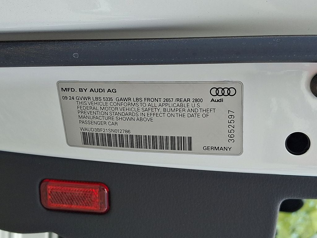 2025 Audi A6 quattro
