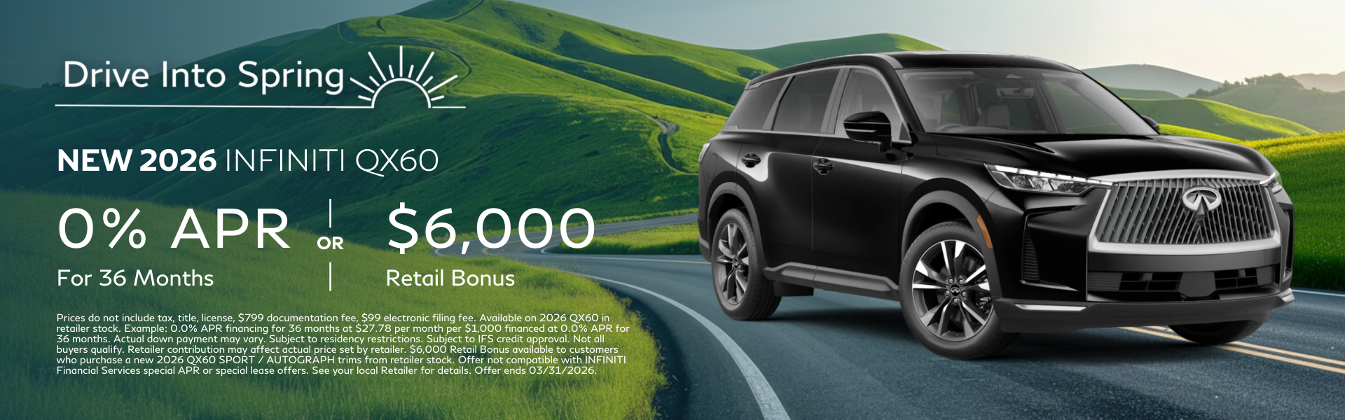 New 2026 INFINITI QX60