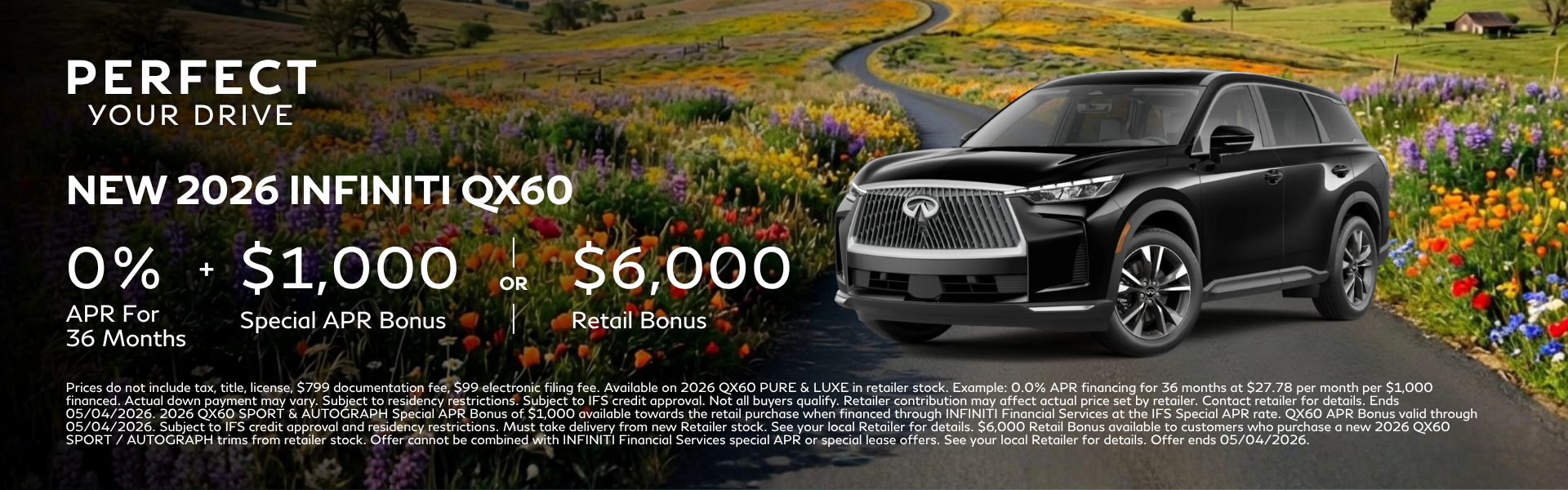 New 2026 INFINITI QX60