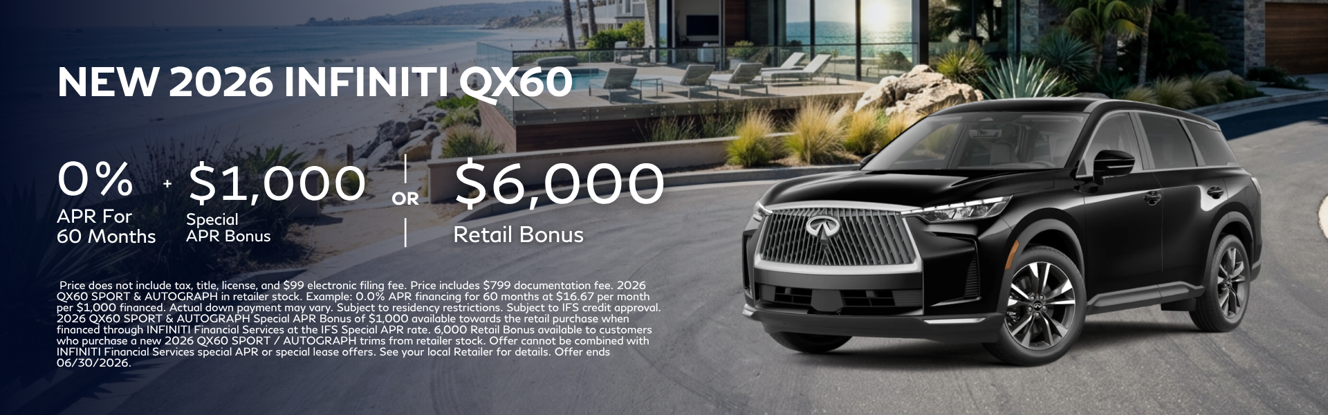 New 2026 INFINITI QX60