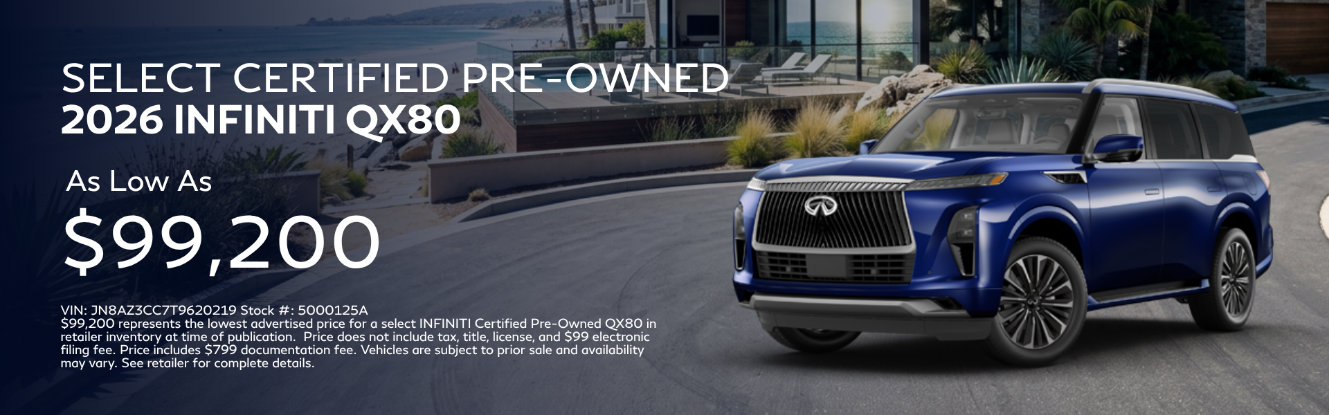 Certified Pre-Owned 2026 INFINITI QX80