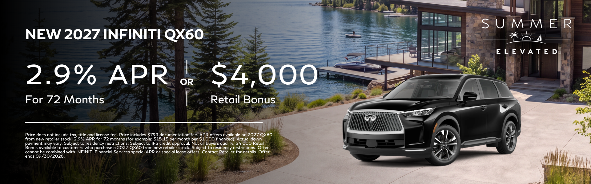 New 2027 INFINITI QX60
