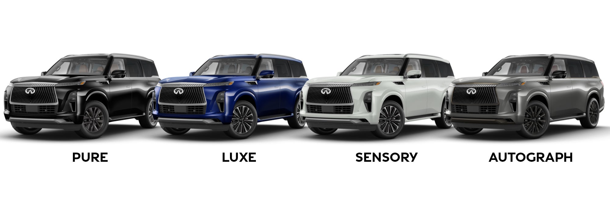 2025 INFINITI QX80 Trim Levels