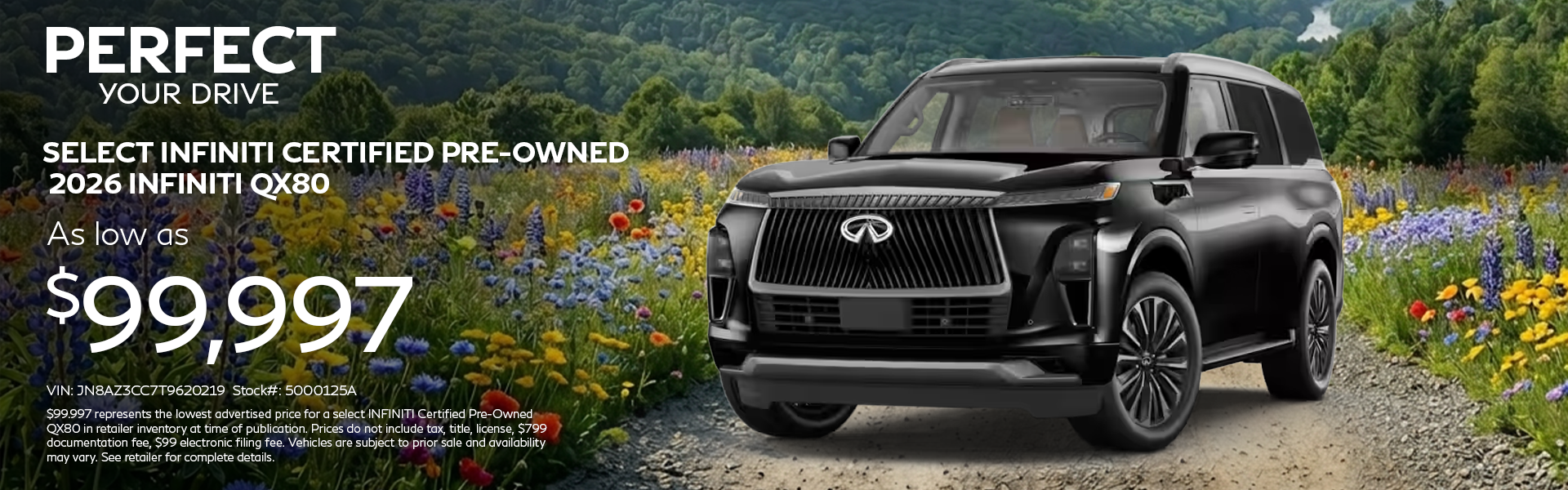 Cerified Pre-Owned 2026 INFINITI QX80