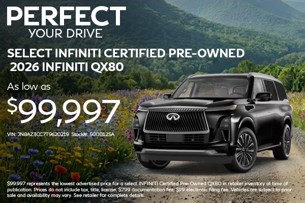 Certified Pre-Owned 2026 INFINITI QX80