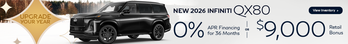 New 2026 INFINITI QX80