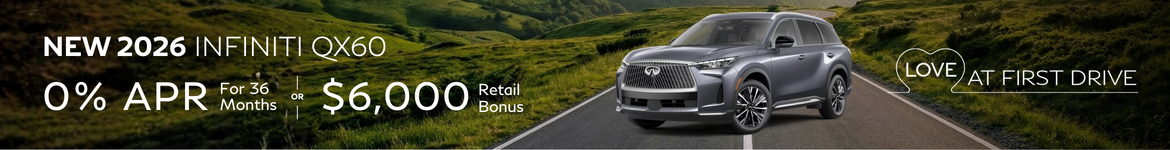 New 2026 INFINITI QX60
